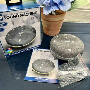 PRICE IS FIRM! Sealy Night Light & Wireless Speaker Sound Machine